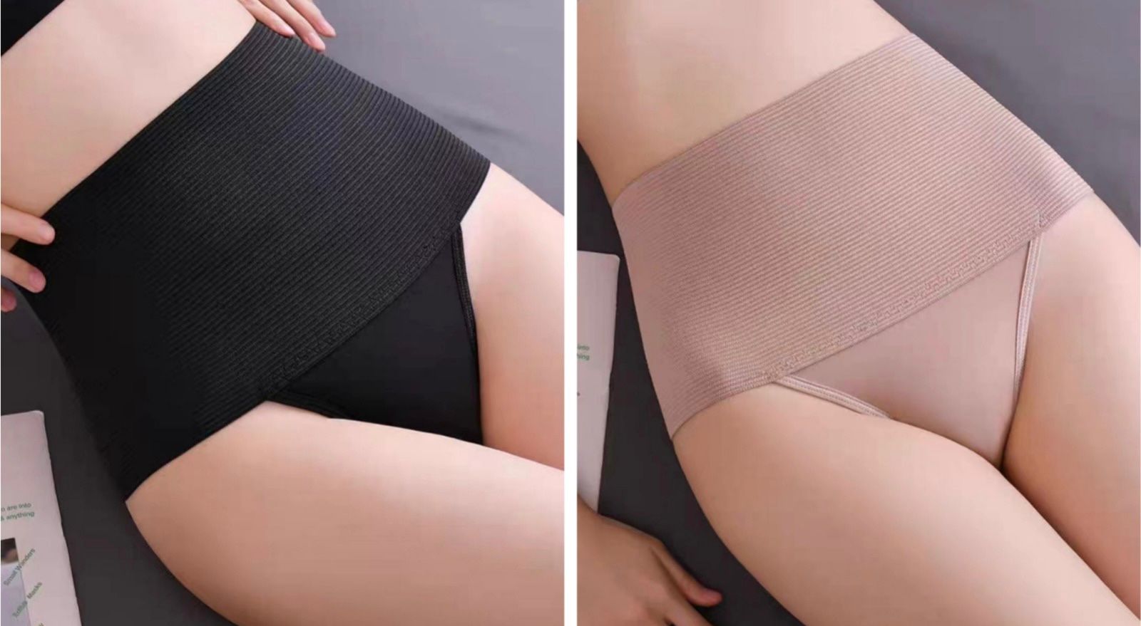 Seamless High-Waist Tummy Control Panties