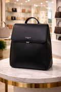 David Jones Structured Flap Backpack