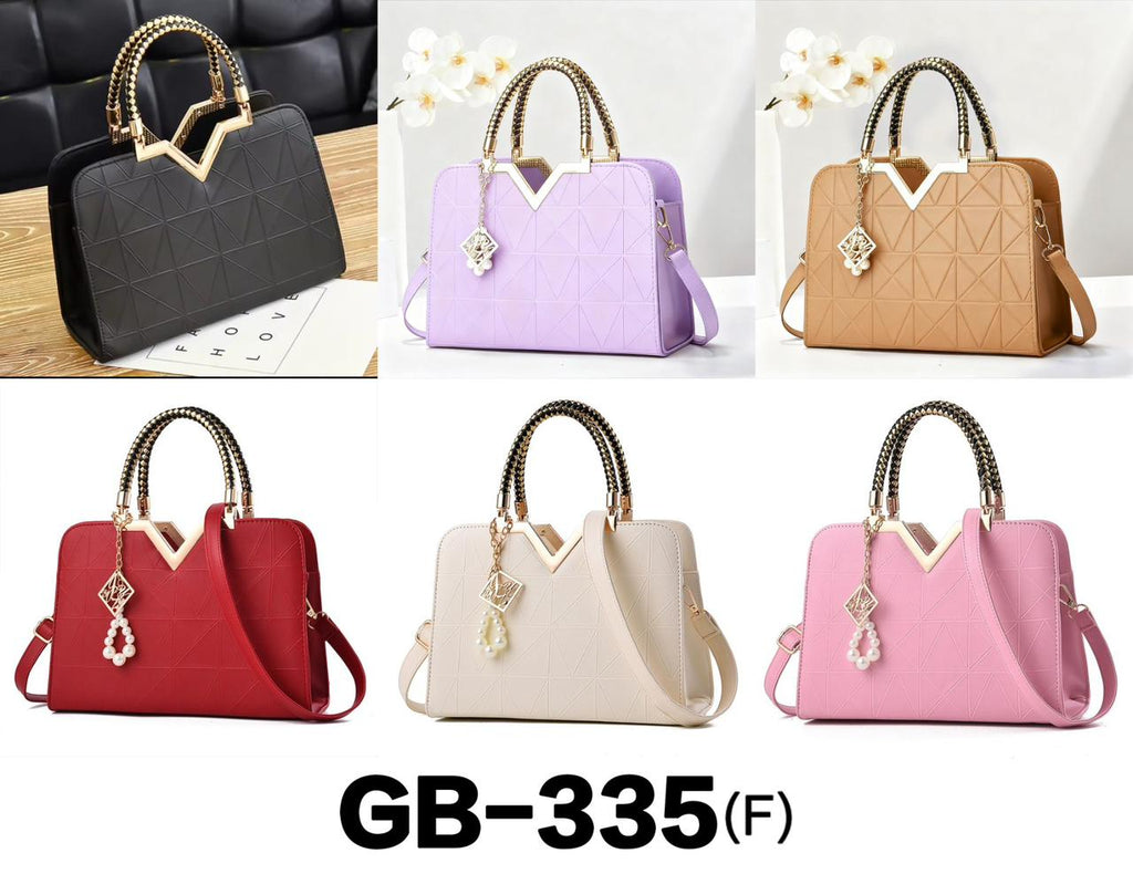 Elegant Pearl-Accent Handbags