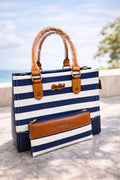 Cotton Road Nautical Stripe Tote Set