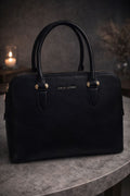 David Jones Structured Black Handbag