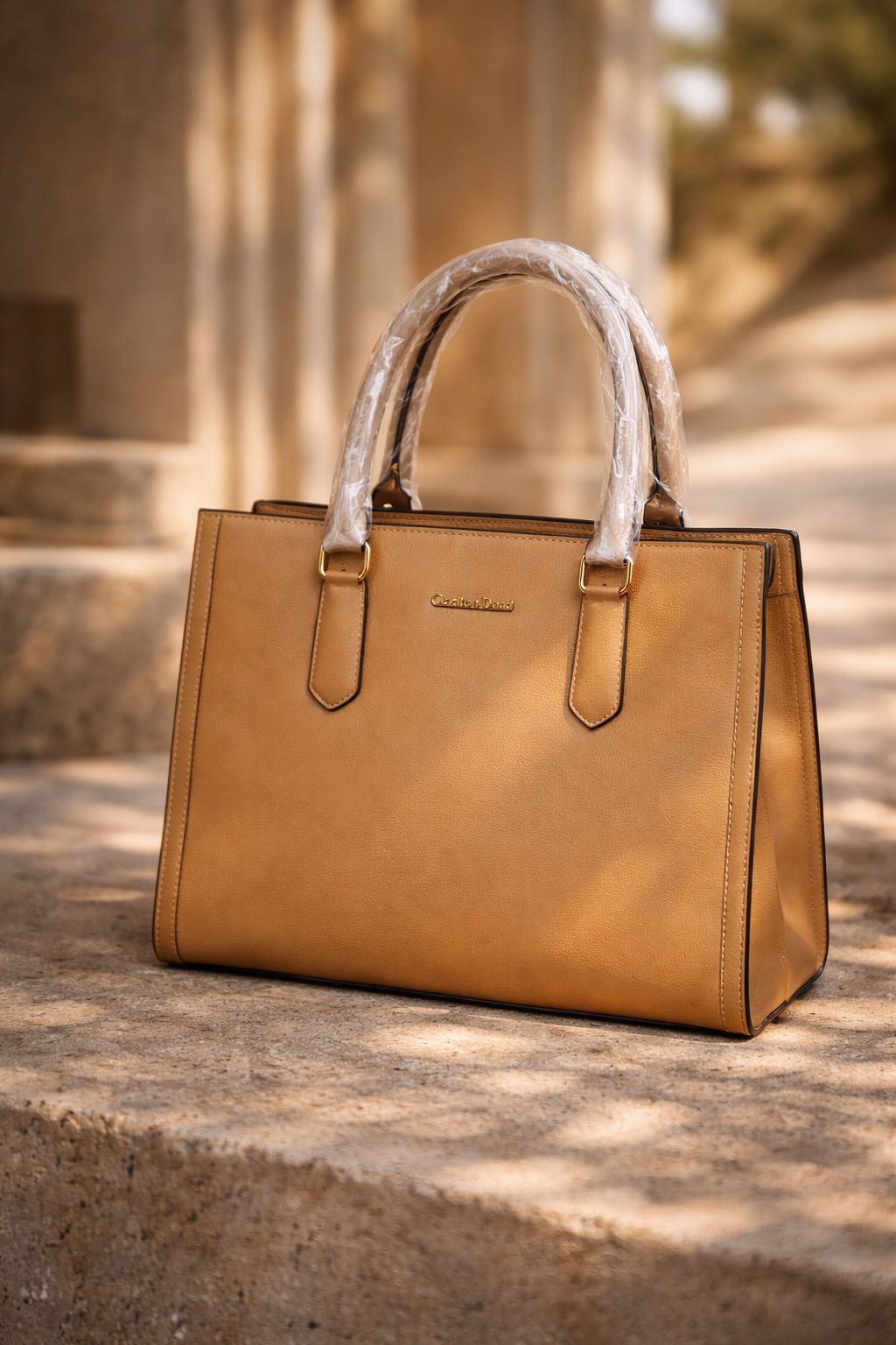 Cotton Road Classic Structured Handbag